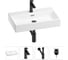 Раковина для ванной Wellsee Graceful Pro в наборе 4в1 201002952 1