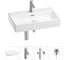 Раковина для ванной Wellsee Graceful Pro в наборе 4в1 201002991 1