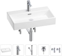 Раковина для ванной Wellsee Graceful Pro в наборе 5в1 201004661