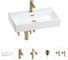 Раковина для ванной Wellsee Graceful Pro в наборе 5в1 201004668 1