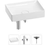 Раковина для ванной Wellsee Pure BY в наборе 3 в 1 201001246