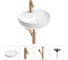 Раковина для ванной Wellsee Chalice Perfectionв наборе 4 в 1 201002514 1
