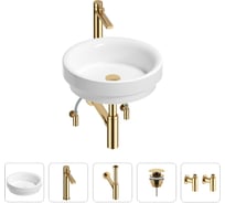 Раковина для ванной Wellsee Doux в наборе 5 в 1 201004238