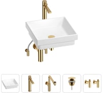 Раковина для ванной Wellsee Doux в наборе 5 в 1 201004198