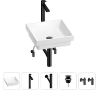 Раковина для ванной Wellsee Doux в наборе 5 в 1 201004172