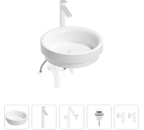 Раковина для ванной Wellsee Doux в наборе 5 в 1 201004245