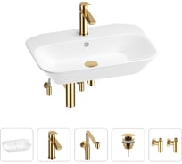 Раковина для ванной Wellsee Eclatant в наборе 5 в 1 201005418