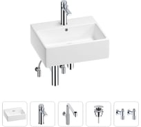 Раковина для ванной Wellsee Graceful Pro в наборе 5 в 1 201004621