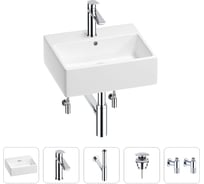 Раковина для ванной Wellsee Graceful Pro в наборе 5 в 1 201004606