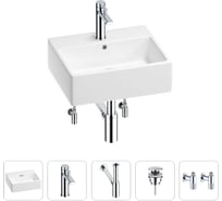 Раковина для ванной Wellsee Graceful Pro в наборе 5 в 1 201004581