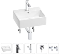 Раковина для ванной Wellsee Graceful Pro в наборе 5 в 1 201004586