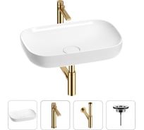 Раковина для ванной Wellsee Croquis в наборе 4 в 1 201001943