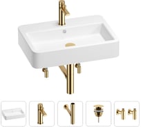 Раковина для ванной Wellsee Halcyon в наборе 5 в 1 201004503