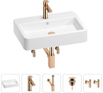 Раковина для ванной Wellsee Halcyon в наборе 5 в 1 201004489