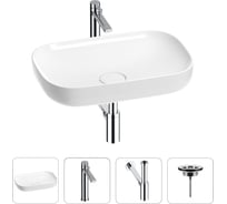 Раковина для ванной Wellsee Croquis в наборе 4 в 1 201001881