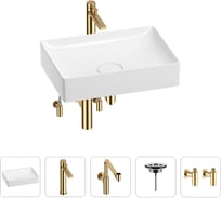 Раковина для ванной Wellsee Pure BY в наборе 5 в 1 201004423