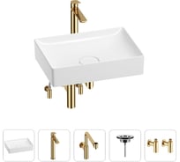 Раковина для ванной Wellsee Pure BY в наборе 5 в 1 201004418