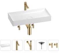 Раковина для ванной Wellsee Pure BY в наборе 5 в 1 201004433