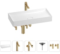 Раковина для ванной Wellsee Pure BY в наборе 5 в 1 201004473