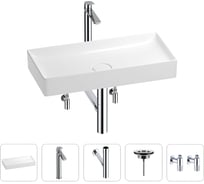Раковина для ванной Wellsee Pure BY в наборе 5 в 1 201004446