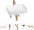 Раковина для ванной Wellsee Pure BY в наборе 5 в 1 201004384 1