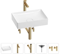 Раковина для ванной Wellsee Pure BY в наборе 5 в 1 201004398