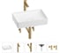 Раковина для ванной Wellsee Pure BY в наборе 5 в 1 201004398 1