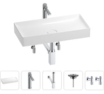 Раковина для ванной Wellsee Pure BY в наборе 5 в 1 201004441