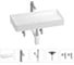 Раковина для ванной Wellsee Pure BY в наборе 5 в 1 201004441 1