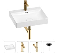 Раковина для ванной Wellsee DeSireв наборе 4 в 1 201003838