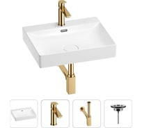 Раковина для ванной Wellsee DeSire в наборе 4 в 1 201003813