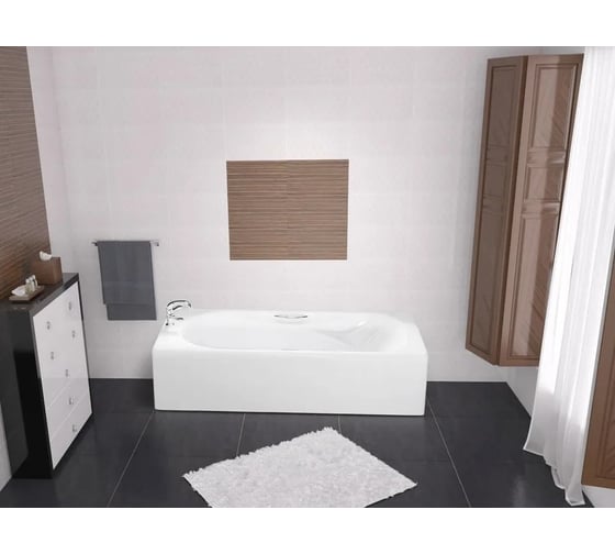 Чугунная ванна с ручками Sanitana BLB Asia 170х75 S498074T2000000R (F75AT2001R) S498074T2000000R_F75AT2001R