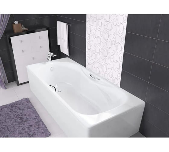 Чугунная ванна с ручками Sanitana BLB Asia 150х75 S498071T2000000R (F55AT2001R) S498071T2000000R_F55AT2001R