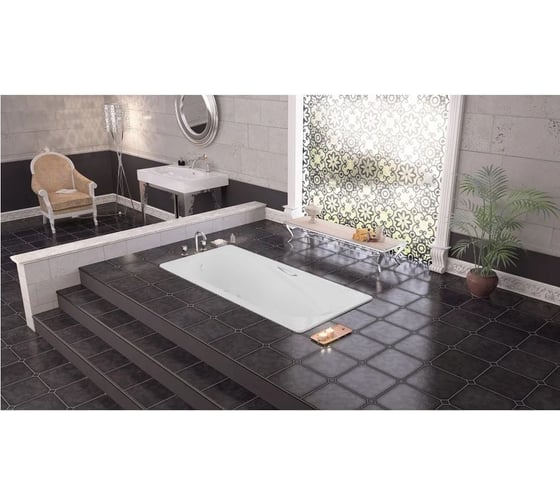 Чугунная ванна Sanitana BLB America 170х80 S498075V2000000RN_F78MV2001RN