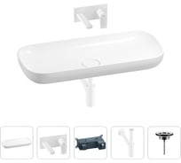 Раковина для ванной Wellsee Croquis в наборе 4 в 1 201001990