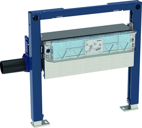 Инсталляция душевого трапа в стену GEBERIT 111.591.00.1 Duofix внутренная часть 00000035486