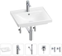 Раковина для ванной Wellsee FreeDomв наборе 5 в 1 201004811