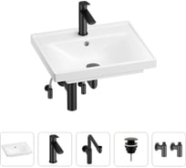 Раковина для ванной Wellsee FreeDomв наборе 5 в 1 201004817