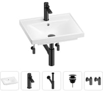 Раковина для ванной Wellsee FreeDomв наборе 5 в 1 201004762