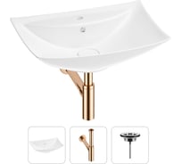 Раковина для ванной Wellsee Cerulean в наборе 3 в 1 201001394