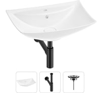 Раковина для ванной Wellsee Cerulean в наборе 3 в 1 201001392