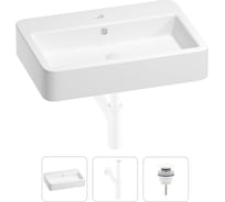 Раковина для ванной Wellsee Halcyon в наборе 3в1 201001295