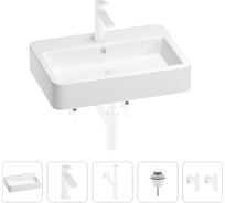 Раковина для ванной Wellsee Halcyon в наборе 5в1 201004510