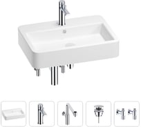 Раковина для ванной Wellsee Halcyon в наборе 5в1 201004521