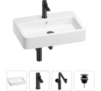 Раковина для ванной Wellsee Halcyonв наборе 4 в 1 201002847