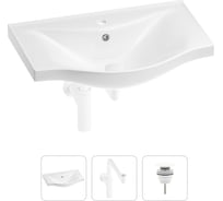 Раковина для ванной набор 3 в 1 Wellsee Bisou 201001675