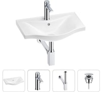 Раковина для ванной в наборе 4 в 1 Wellsee Bisou 201003416