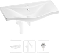 Раковина для ванной набор 3 в 1 Wellsee Bisou 201001725
