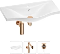 Раковина для ванной набор 3 в 1 Wellsee Bisou 201001724