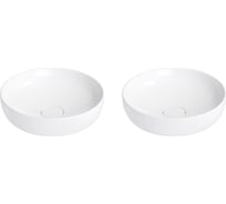 Накладная раковина для ванной Wellsee Chalice Perfection в наборе 2 в 1 150601001